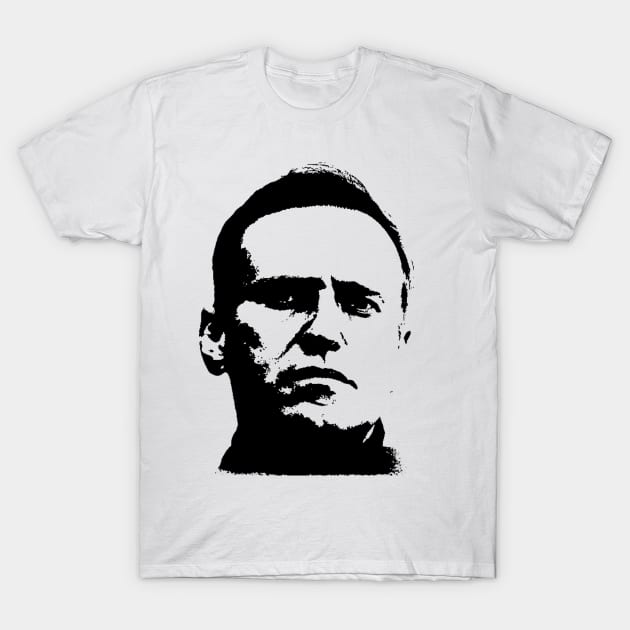 Navalny Portrait T-Shirt by Tamie